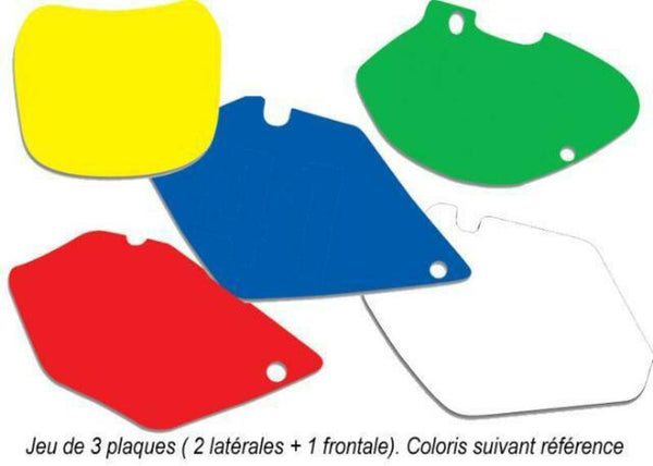 Blackbird Plate Stickers Green KTM EXC 3515/000008