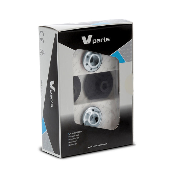 V PARTS Bobbins M10x1.5 Silver 600021000.NG10.PG80 