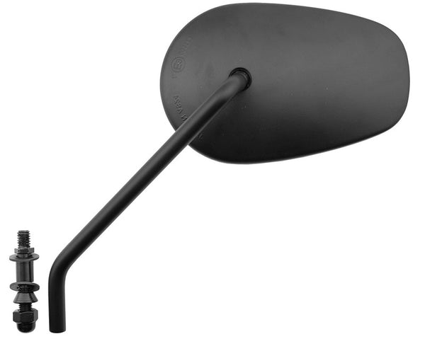 Vicma venstre spejl OEM-sort Harley Davidson 883 Iron (1pc) AS24-BL-LH 5/16+M10