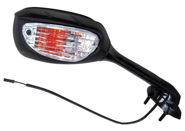 Vicma Right Mirror OEM - Black Suzuki GSXR600 / 750 (1pc) ES969D