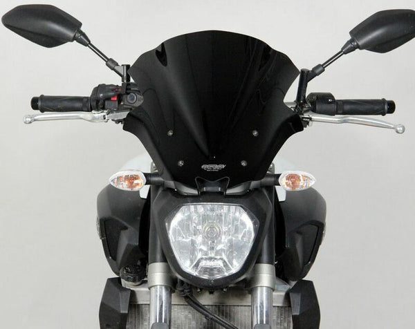 MRA Racing Windskærm "NRM" Sort 