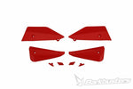 BARKBUSTERS Sabre Deflector Set - Red B-084-RD