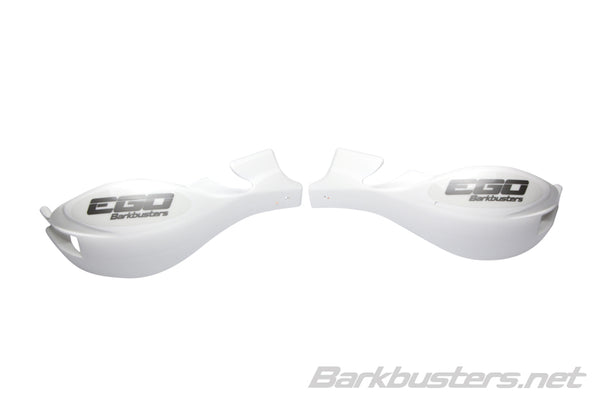 Barkbusters Ego Plastic Guards Only White Ego-003-00-White