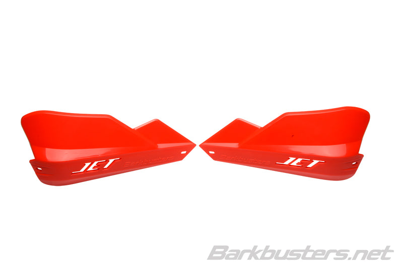 BARKBUSTERS Jet Plastic Guards Only Red JET-003-00-RD