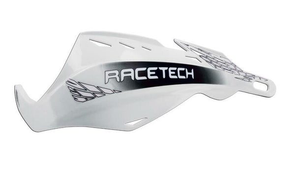Racetech Gladiator håndvagter hvid R-kitpmglbn08