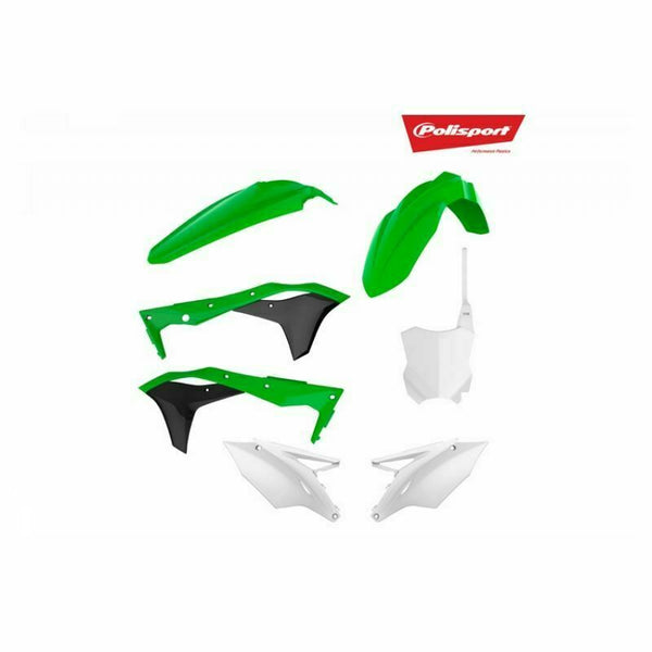 Police Port Plastics Kit OEM Color (2019) Kawasaki KX250F 90807
