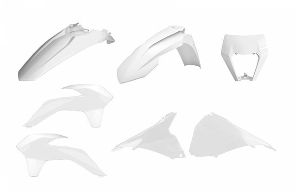 Politi Port Enduro Restyle Plastic Kit White KTM EXC/EXC-F 90879