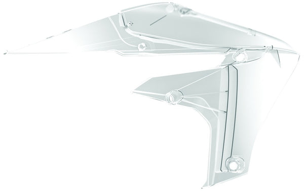 Politiets Port Radiator Cover Clear Yamaha YZ250F/450F 8415100005