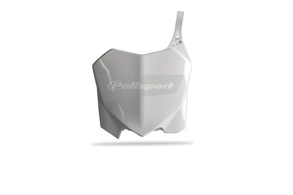 Policeport Front Number Plate White Honda CRF250R/CRF450R 86567001