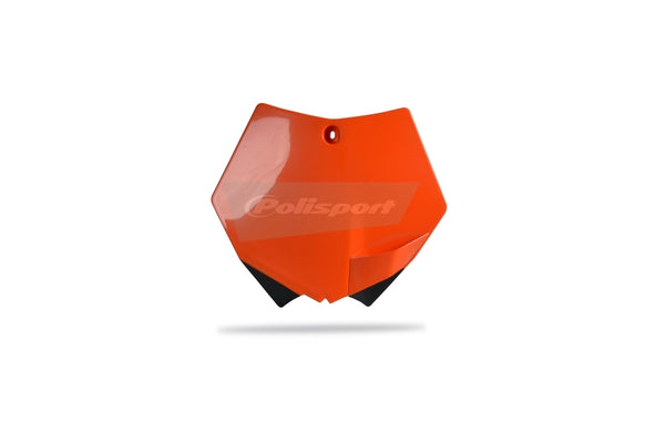 Politiets port front nummerplade orange KTM 8664400001