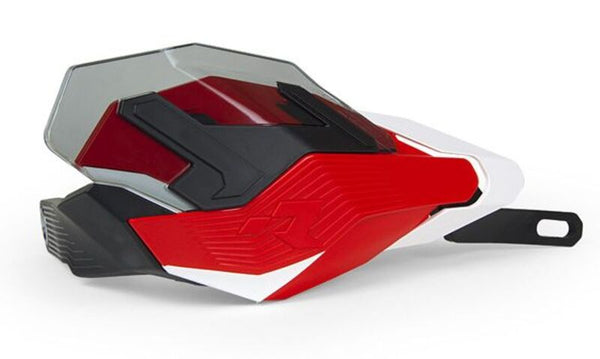 Racetech HP3 Adventure Håndvagter Rød/hvid R-HP3AdvrSBN0