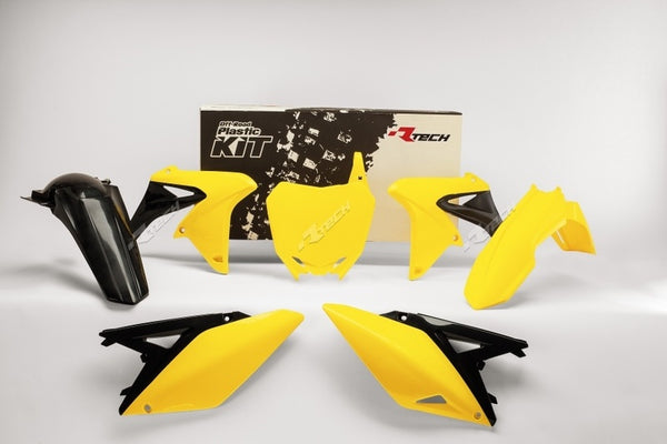 Racetech Plastic Kit Oem Color (14-16) Yellow/Black Suzuki RM-Z250 R-Kitrmz-Oem-511