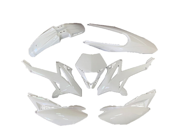 V Dele Plastics Kit OEM Type Hvid Beta RR 007B9AP81B