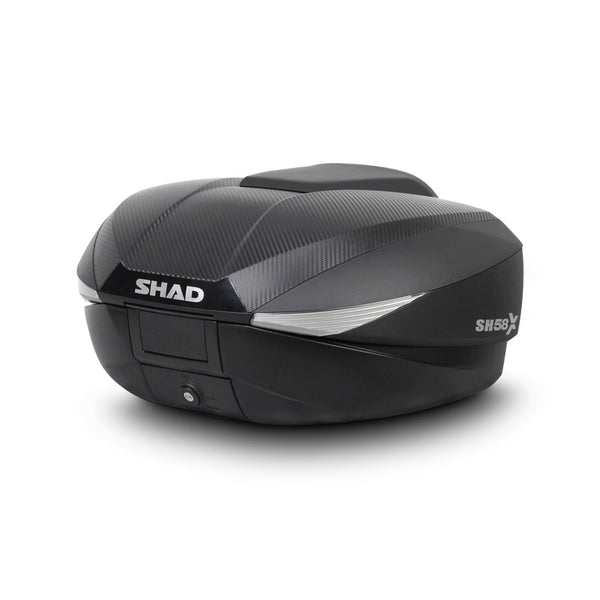 Shad Sh58x Topbox - Carbon Fiber Finish & Exultable Design