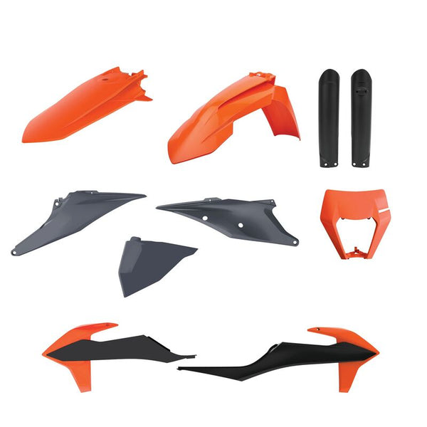 Police Port Plastic Kit Oem Color KTM 91040