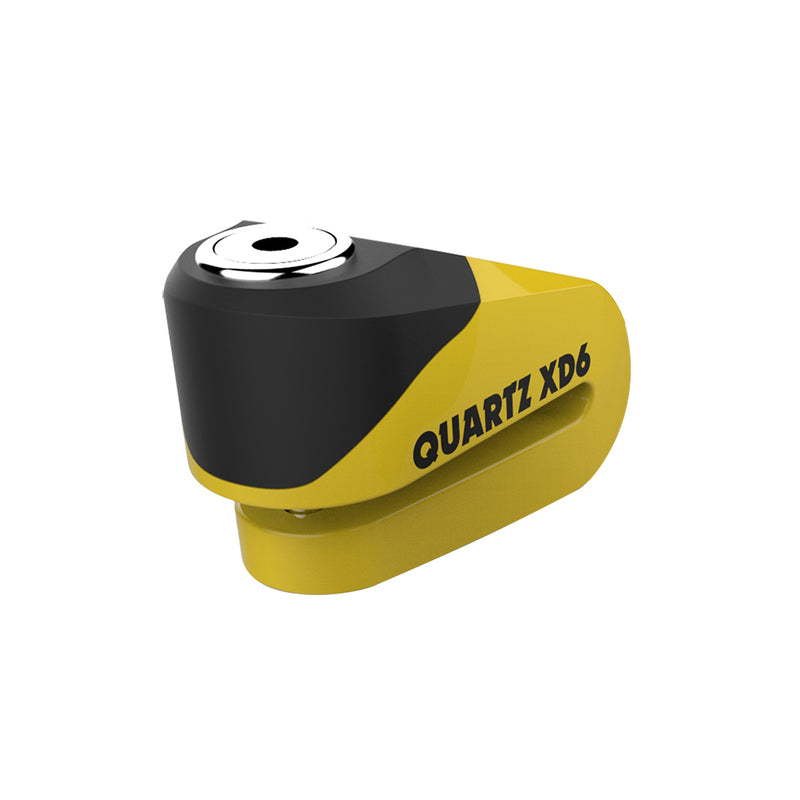 Oxford Quartz XD10 Disc Lock - Ø10mm gul/sort LK209