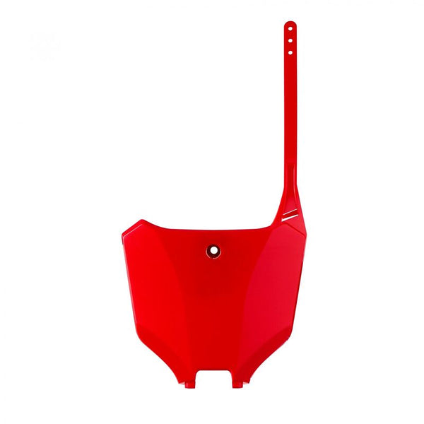 Policeport Front Number Plate Red Honda CRF450R 8670700001