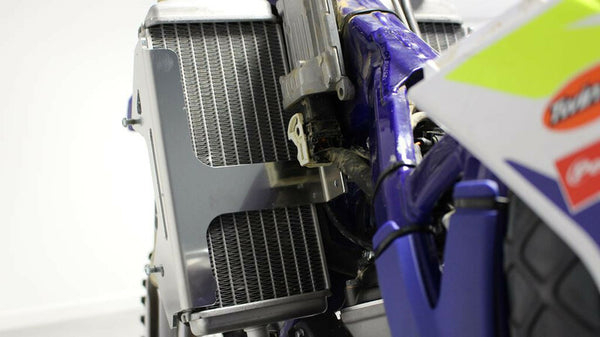 AXP Radiator Protectors Aluminium/Black Sherco Ax1574