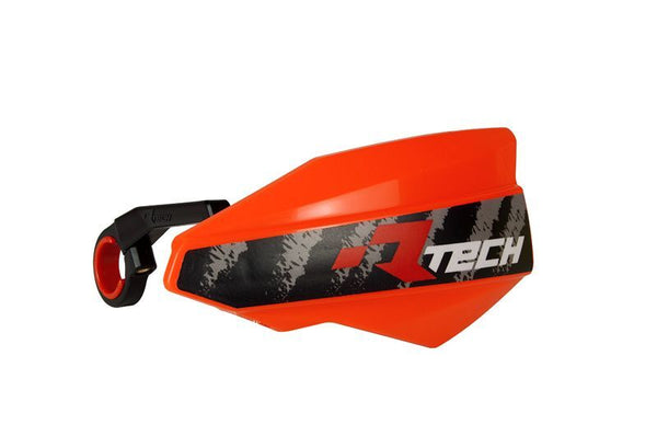 Racetech Vertigo håndbeskyttelser Neon Orange e-cykel B-kitpmvtan20