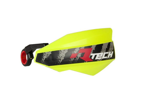 Racetech Vertigo håndbeskyttelses-neon gul e-cykel B-kitpmvtgf20