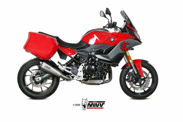 MIVV Delta Race Silencer Stainless Steel/Carbon End Cap BMW F900XR B.037.LDRX 