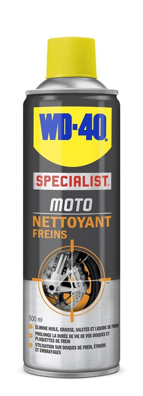 WD -40 Specialist® Motorcykelbremser Cleaner - Spray 500 ml 33061