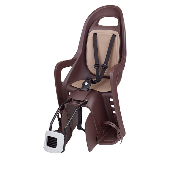 Policeport Groovy Maxi FF Rear Child Bike Seat Frame Mounting - Dark Brown/Brown 8406000029