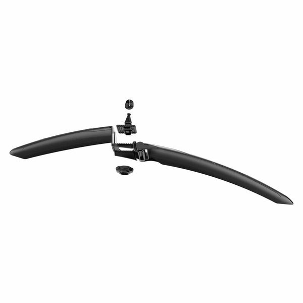 Politiets port front mudguard mud pro 26/29 front gaffel sort 86243001