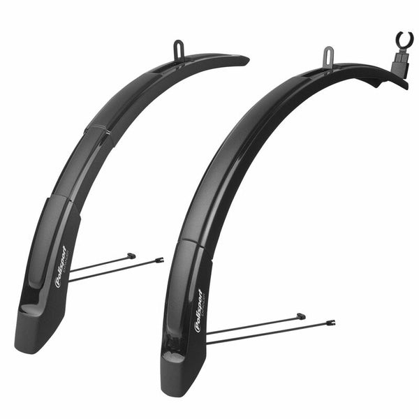 Politiets havnsæt med mudguards Expander 65 Cross 26/29 Black 8624000001