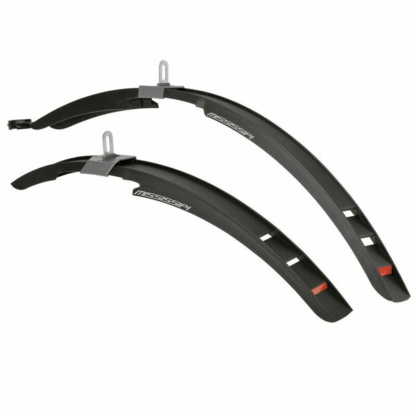 Politiets havnsæt med mudguards Mississipi - City Bike 28 Black 8621400004