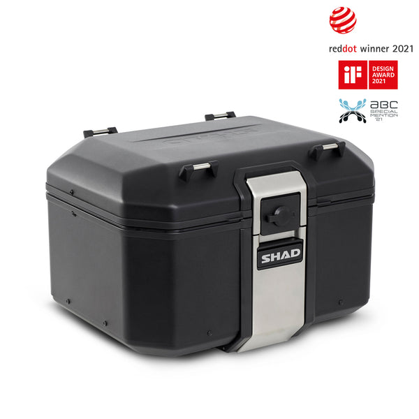 Shad Tr48 Top Case - Black Aluminium 48L (D0TR48100B)