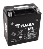 Yuasa vedligeholdelse -fri fabriks -aktiveret batteri -YTX16 -FA