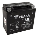 Yuasa maintenance -free factory -enabled battery - YTX20L -FA