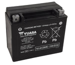 Yuasa vedligeholdelse -fri fabriks -aktiveret batteri -YTX20HL -FA