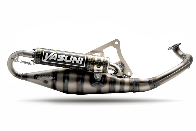 YASUNI Carrera 10 Exhaust Carbon/Kevlar - Peugeot TUB317-4CK