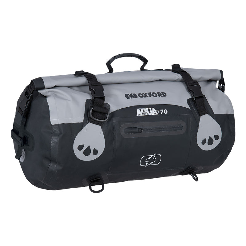 Oxford Aqua T-70 Roll Bag Gray/Black 70L OL483