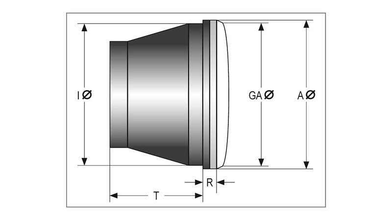 Highsider Jackson LED Main Headlight Insert - 5 3/4 ”226-016