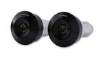 Highsider Handlebar Weights Dot, Aluminum, Black 161-018