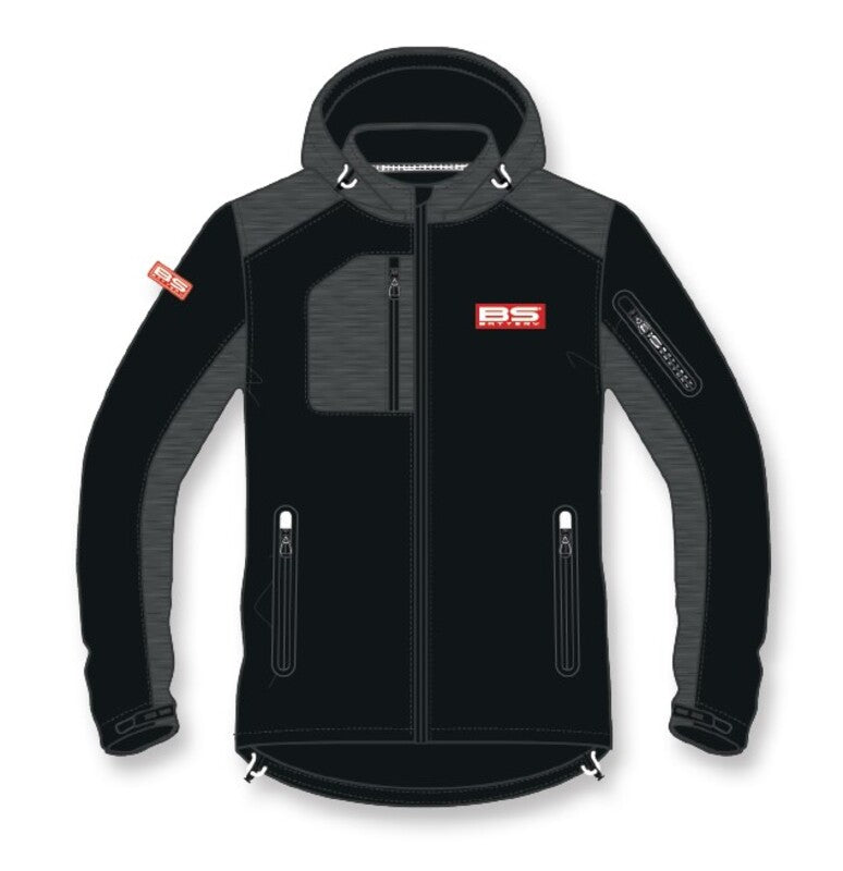 BS Battery BS Factory Softshell Jacket - sort/grå størrelse S