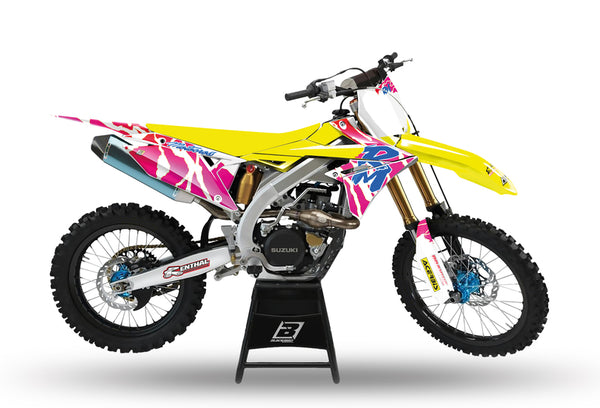 Blackbird Retro Complete Graphic Kit - Suzuki RM 125/250 8320AA
