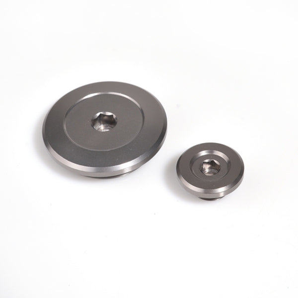 RFX Pro Engine Timing Plug Set (Mineral Gray) - Yamaha YZF25/YZF450 FXEP4030099H2