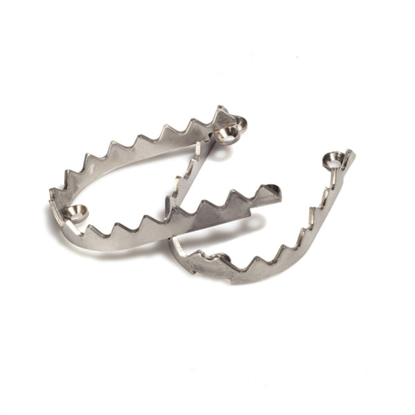 RFX Pro Footrest Replacement Teeth Footrest 2 Sharketh (2pcs) Rustfrit stål FXFR9000299SV