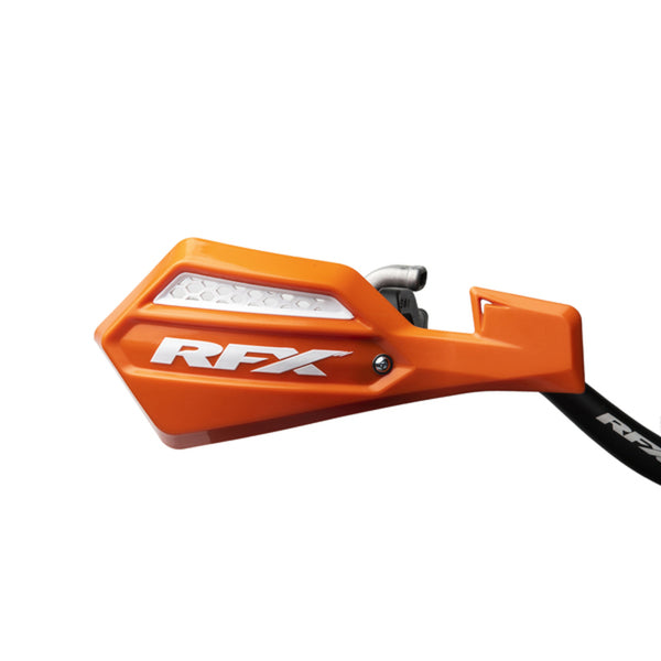 RFX 1 Series Handguard (Orange/White) Including Fitting Kit FXGU3010055or