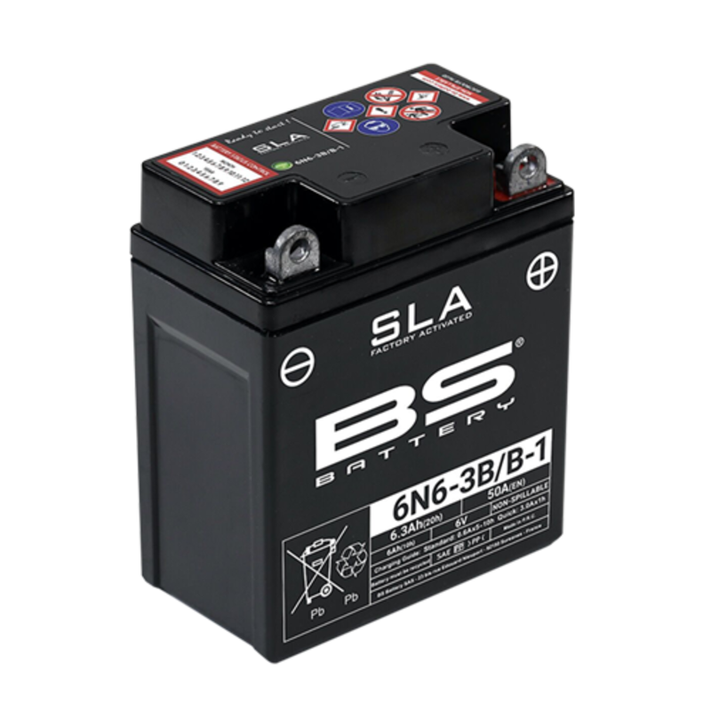 BS Batteri SLA Batteri VEDLIGEHOLDELSE GRATIS FACTORY AKTIVET-6N6-3B/B-1