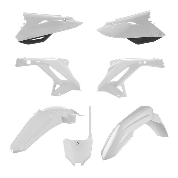 Politiets port MX Restyling Plastic Kit White - Honda CR125 / 250 91310