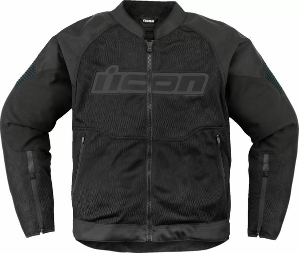 Icon Jacket Overlord3 Mesh Bk 3x 2820-6735