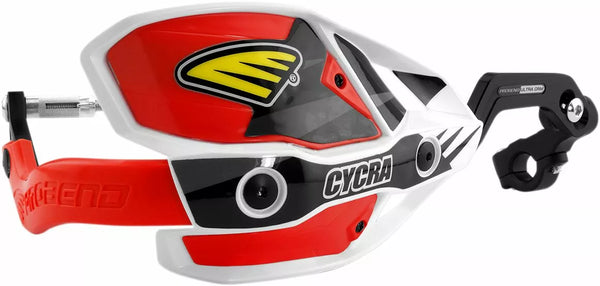 Cycra Guard Hand Ult WHT/RED 1CYC-7407-32X