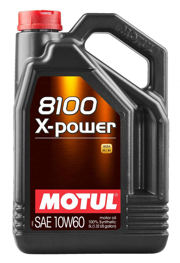 Motul 8100 X-Power 10W60 5L (4 stk/pap)