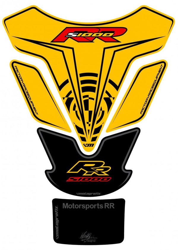 Tankbeskyttelse 2009-11 S1000RR gul