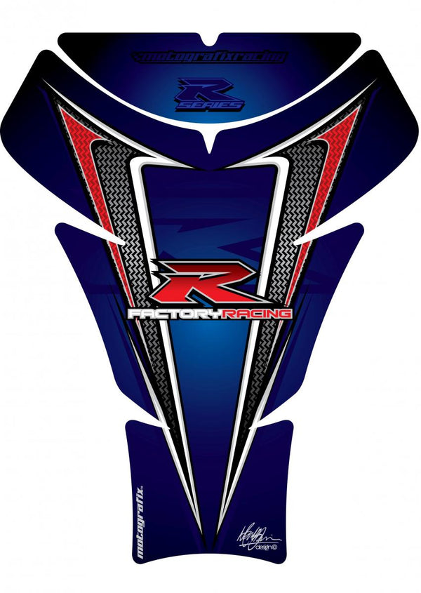 Tankbeskyttelse 05-08 GSXR1000/06-15 GSXR600 750 Blå